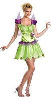 Tinker Bell Rainbow Classic Adult Costume: Small (4-6) by Buy Seasons: Product Image