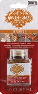 Brush 'n Leaf Interior Metallic Paint 1 Ounce-Antique Gold by AMACO: Product Image