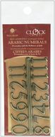 Arabic Clock Numerals 13/16"-Gold by Walnut Hollow: Product Image