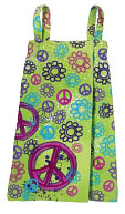 Graffiti Peace Spa Wrap Small by Three Cheers: Product Image