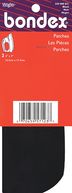 Bondex Iron-On Patches 5"X7" 2/Pkg-Black by Wrights: Product Image