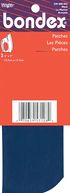 Bondex Iron-On Patches 5"X7" 2/Pkg-Navy by Wrights: Product Image