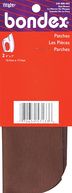 Bondex Iron-On Patches 5"X7" 2/Pkg-Brown by Wrights: Product Image