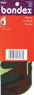 Bondex Iron-On Patches 5"X7" 2/Pkg-Fatigue by Wrights: Product Image