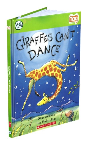 LeapFrog Tag Activity Storybook Giraffes Can't Dance (Scholastic)