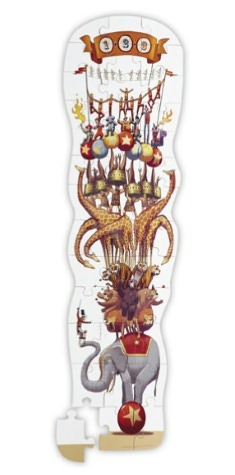 Shaped Tower Puzzle - Circus
