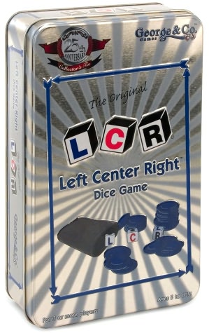 Original LCR 25th Anniversary Game Tin