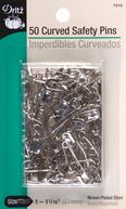 Curved Safety Pins Size 1-50/Pkg by Dritz: Product Image