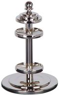 Artist Trading Card Revolving Holder-Chrome, 6.375"X4" by 7 Gypsies: Product Image