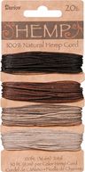 Hemp Cord 20# 120 Feet/Pkg-Earthy by Darice: Product Image
