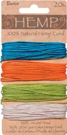 Hemp Cord 20# 120 Feet/Pkg-Brights by Darice: Product Image