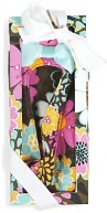 Mocha Flower Slippers Size LG by Room It UP: Product Image