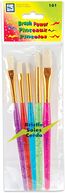 Brush Power Bristle Brush Set-5/Pkg by Loew-Cornell: Product Image
