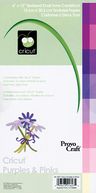 Cricut Cardstock Pad 6"X12" 32 Sheets-Purples & Pinks by Provo Craft: Product Image