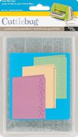 Cuttlebug Embossing Folder Border Set 5/Pkg-Just My Type by Provo Craft: Product Image