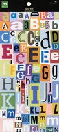 Alpha Fetti Stickers-Light by Making Memories: Product Image