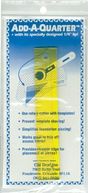 Add-A-Quarter Ruler-6" Yellow by CM Designs: Product Image
