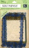 Blue Awning Decorative Acetate Frames 5/Pkg by K&Company: Product Image