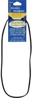 Necklace Cord 18"/Pkg-Black Leather by Darice: Product Image