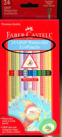 24 GRIP Watercolor EcoPencils