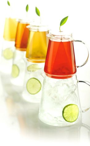 Tea-Over-Iced Pitcher System