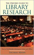 The Oxford Guide to Library Research