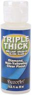 Triple Thick Brilliant Brush-On Gloss Glaze-2 Ounces by Deco Art: Product Image