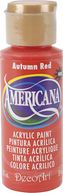 Americana Acrylic Paint 2 Ounces-Autumn Red/Opaque by Deco Art: Product Image