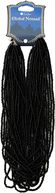 Blue Moon Global Nomad Glass Beads 14" Strand/Pkg-Jet Opaque 18 Strands 10/0 Seed Beads by Blue Moon Beads: Product Image