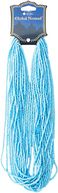 Blue Moon Global Nomad Glass Beads 14" Strand/Pkg-Opaque Turquoise 18 Strands 10/0 Seed Bd by Blue Moon Beads: Product Image