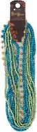 Blue Moon Royal Boheme Glass Bead Hank 11 Strands/Pkg-Seed Beads- Metal & Seabreeze by Blue Moon Beads: Product Image