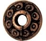 Blue Moon Copper Plated Metal Beads-Rondelle 22/Pkg by Blue Moon Beads: Product Image