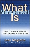 What Management Is