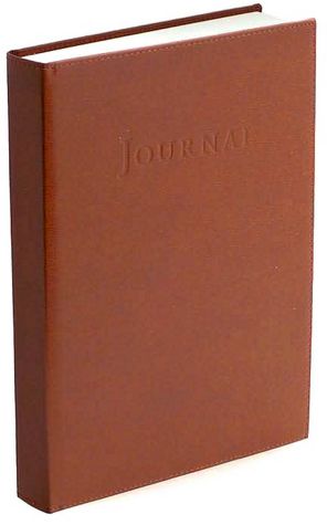 British Tan Italian Leather Hardbound Journal (9