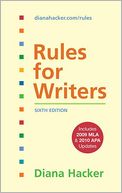 Rules for Writers with 2009 MLA and 2010 APA Updates