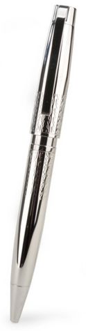 Jardin Chrome Debossed Metal Ballpoint Pen