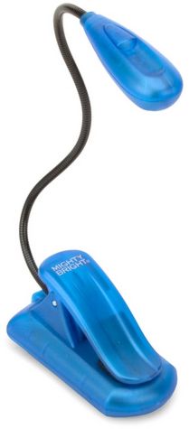Mighty Bright Blue Xtraflex 2 LED Deluxe Booklight Kit