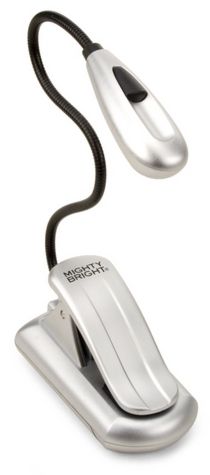 Mighty Bright Silver Xtraflex 2 LED Booklight