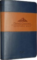 ESV Oswald Chambers Devotional Bible (Trutone, Navy/Tan)