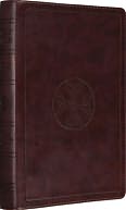 ESV, Classic Reference TruTone Bible, Chestnut Eternity Design