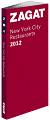 Zagat New York City Restaurants 2012
