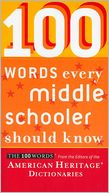 100 Words Every Middle Schooler Should Know