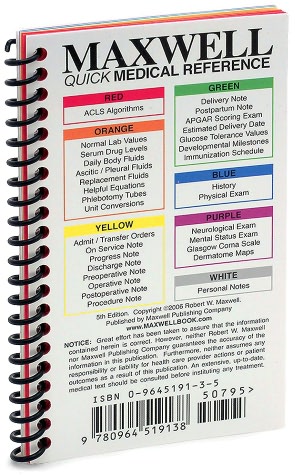 Maxwell Quick Medical References