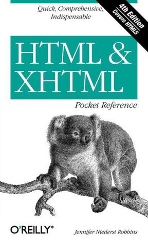 HTML & XHTML Pocket Reference