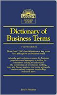 Dictionary of Business Terms (Barron's Business Dictionaries Series)
