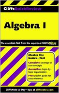 Cliffs Notes Quick Review Algebra I