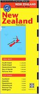 New Zealand Travel Map Third Edition