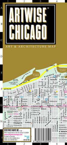 Artwise Chicago Museum Map - Laminated Museum Map of Chicago, Illinois - Streetwise Maps / Edition 2007