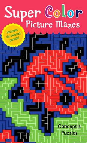 Super Color Picture Mazes