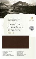 HCSB Hand Size Giant Print Reference Bible (Brown Simulated Leather)